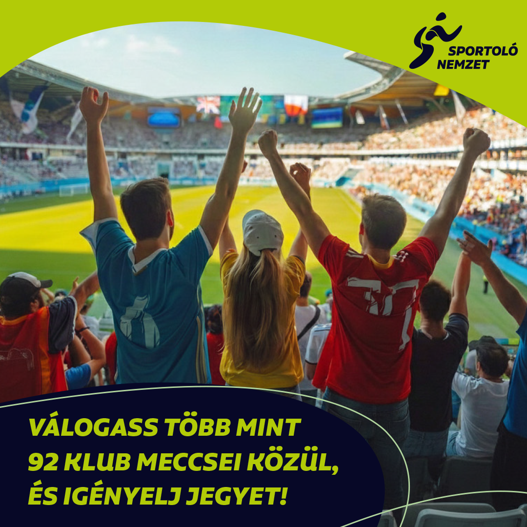 Sportoló Nemzet Tanév: több mint 41 ezer ingyenes sportesemény-belépő diákoknak és felnőtt kísérőiknek